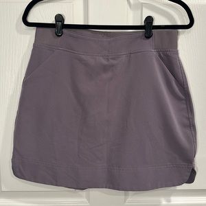 Women’s purple tennis skirt